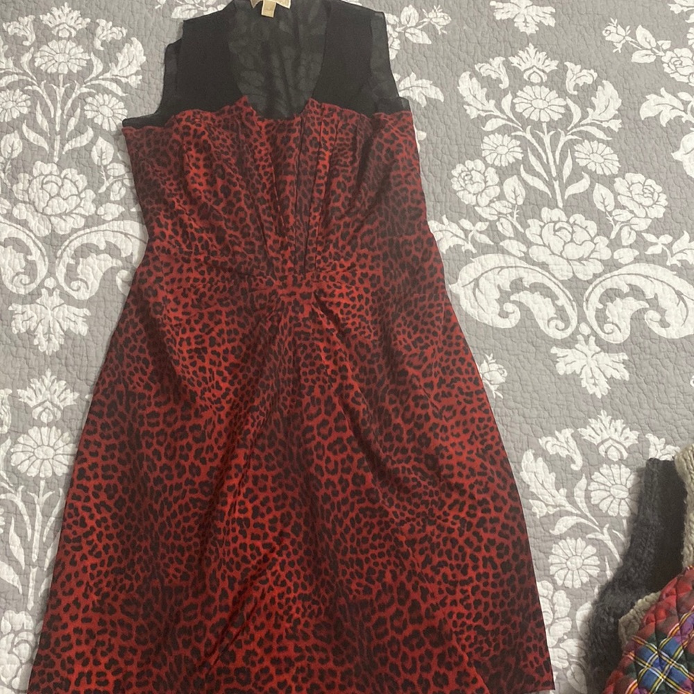 Michael Kors leopard dress